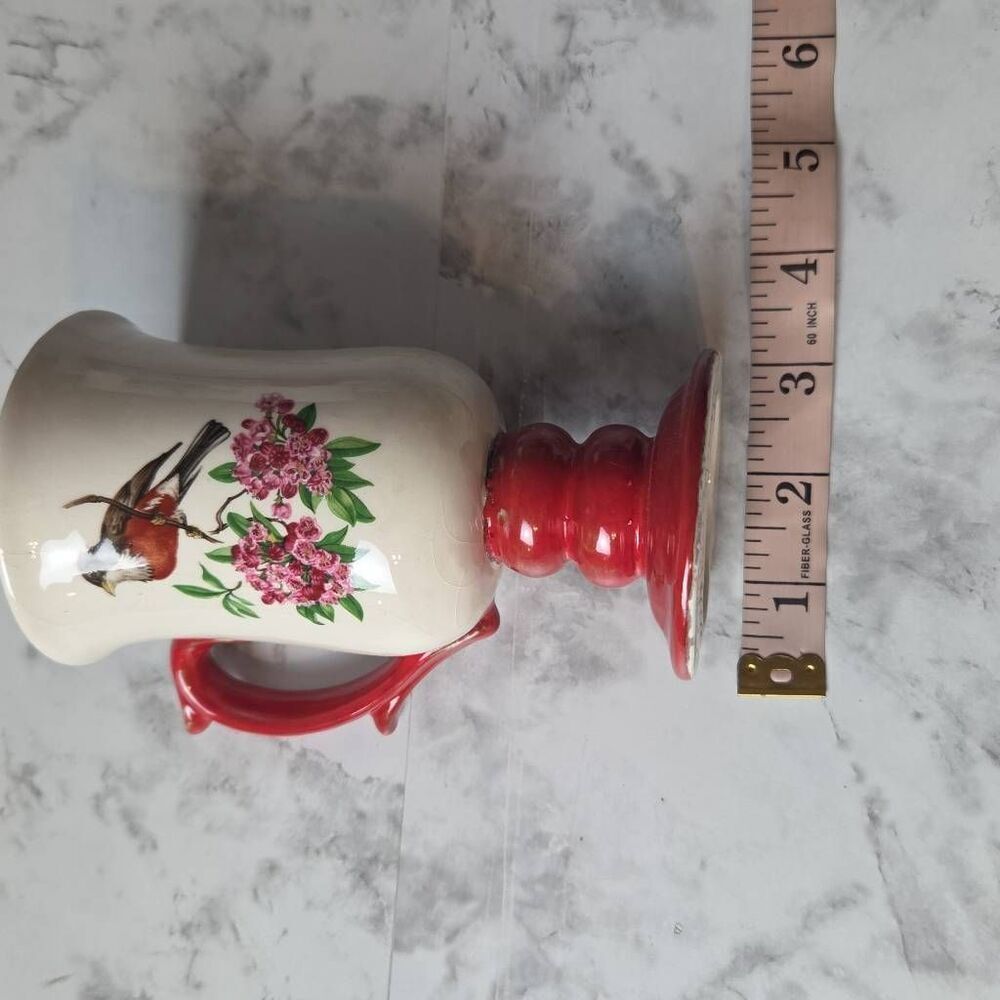 Vintage Fred Roberts Songbird pedestal Mugs - Picture 8 of 8